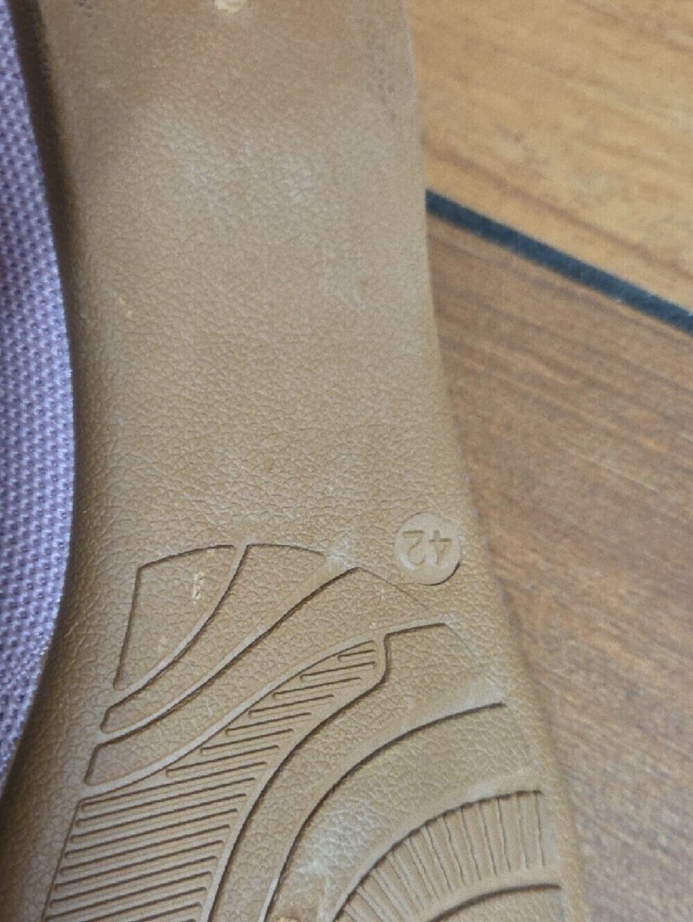 Comfort Knit Ballet Flats in Pastel Pink - Picture 5 of 5
